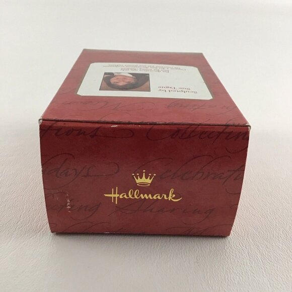 Hallmark Keepsake Christmas Ornament Godchild Porcelain Bell New Vintage 2001 - Picture 5 of 6